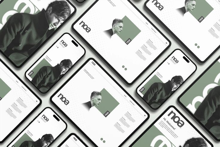 Tampilan antarmuka digital pada berbagai perangkat