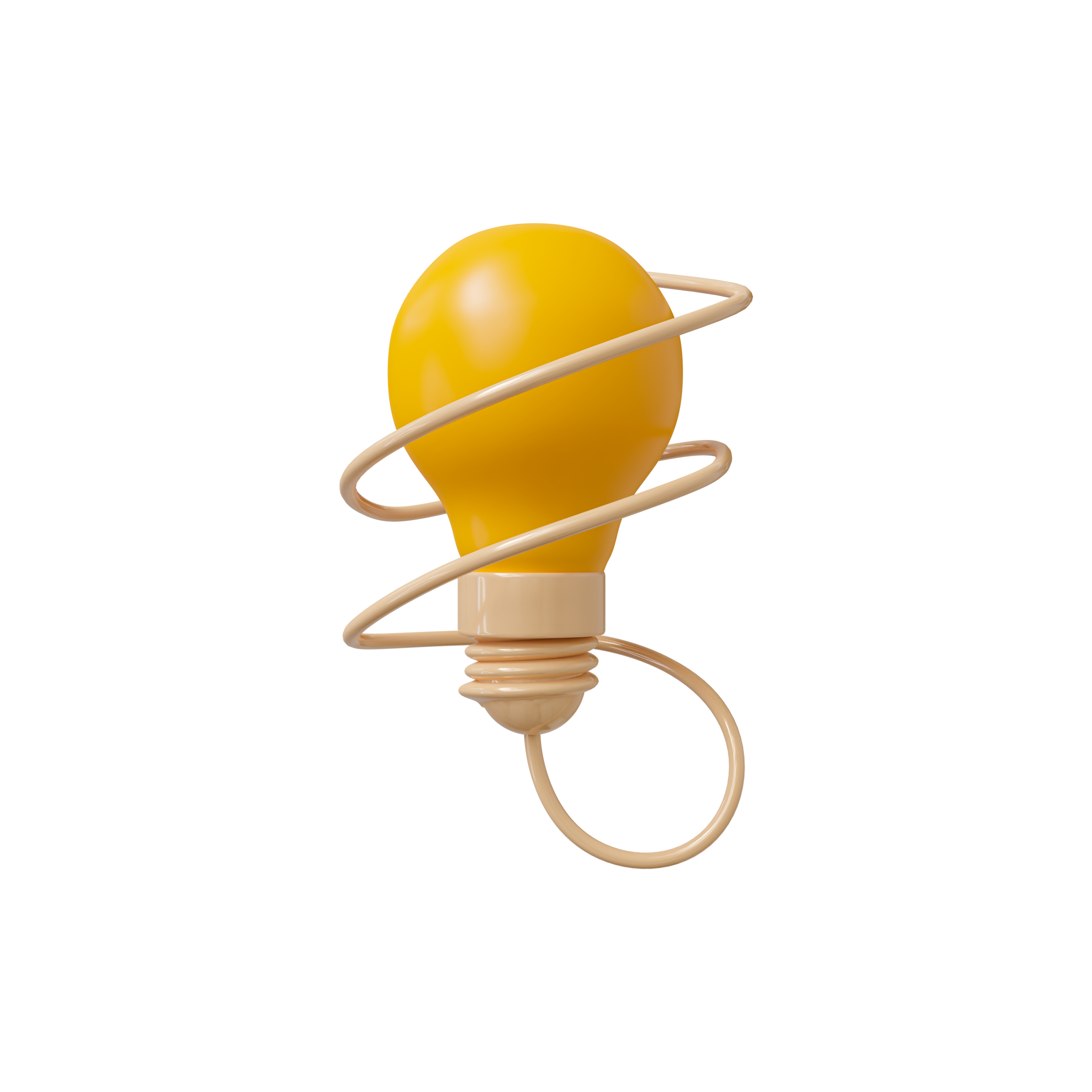 Bola lampu sebagai simbol inovasi